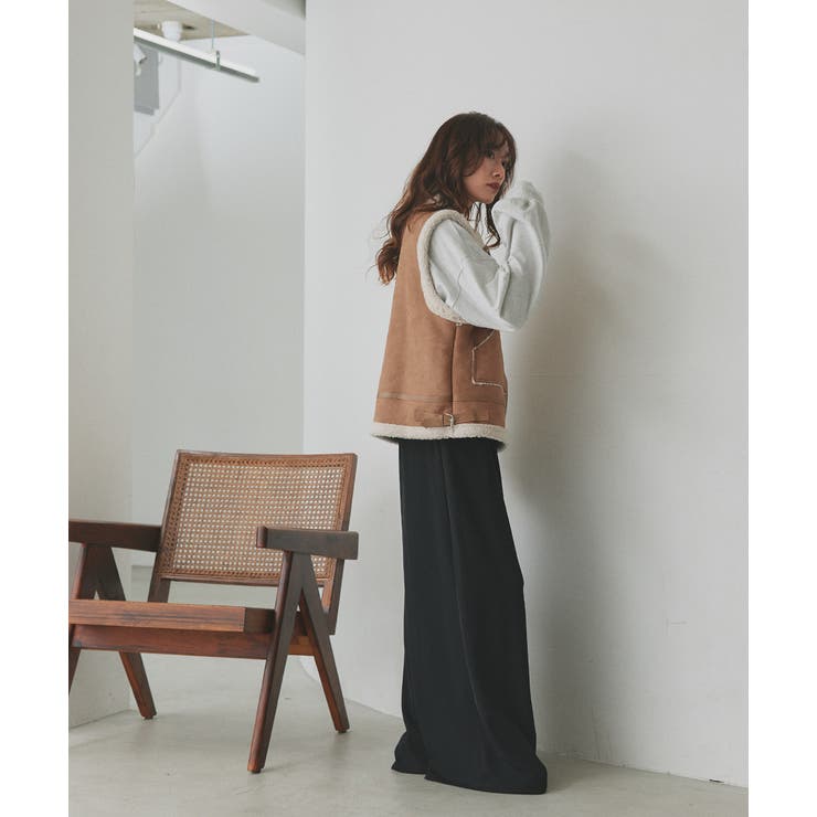 ムートンボアベスト | ad thie | 詳細画像34 