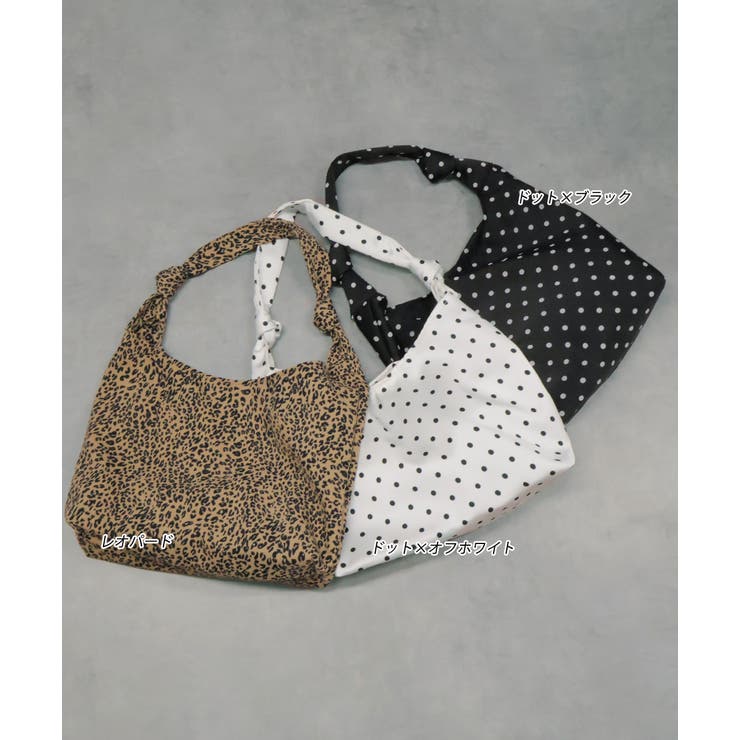 ドット レオパード パターンアソートショルダーバッグ | ad thie | 詳細画像23 