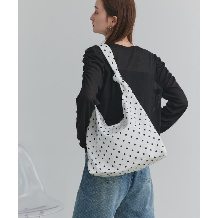 ドット レオパード パターンアソートショルダーバッグ | ad thie | 詳細画像4 