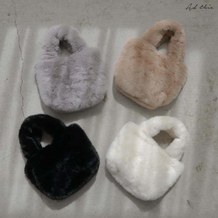 フェイクファーハンドバッグ | ad thie | 詳細画像1 