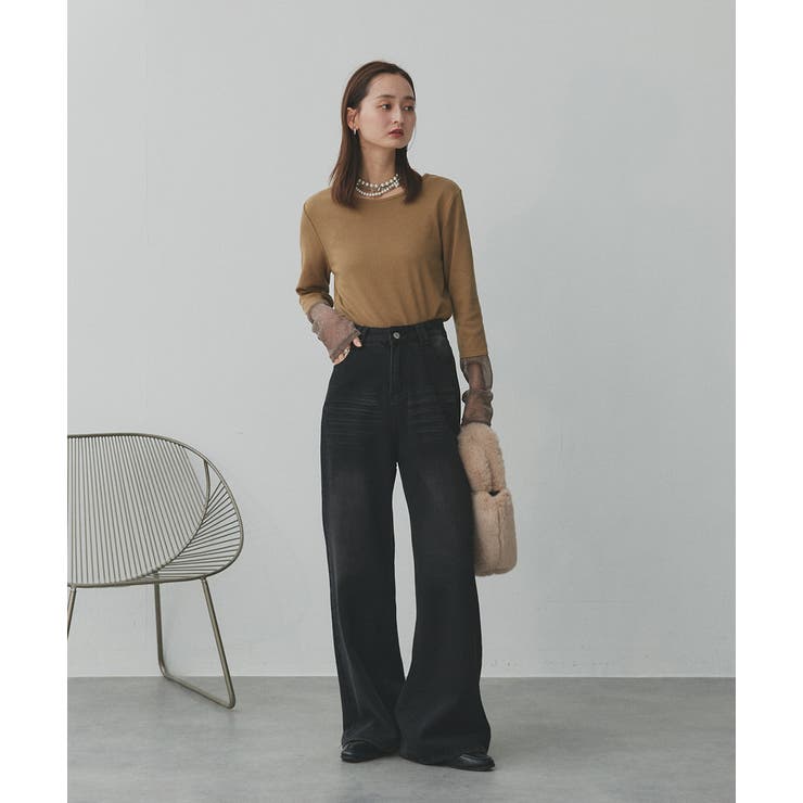 フェイクファーハンドバッグ | ad thie | 詳細画像14 