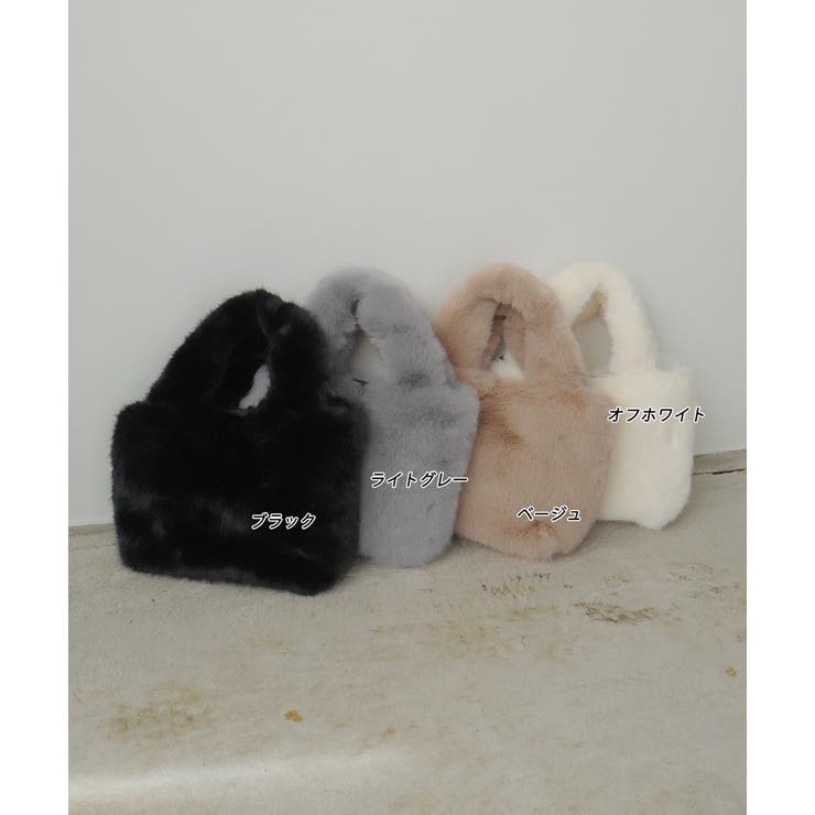 フェイクファーハンドバッグ | ad thie | 詳細画像21 