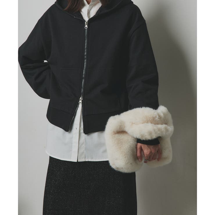 フェイクファーハンドバッグ | ad thie | 詳細画像5 