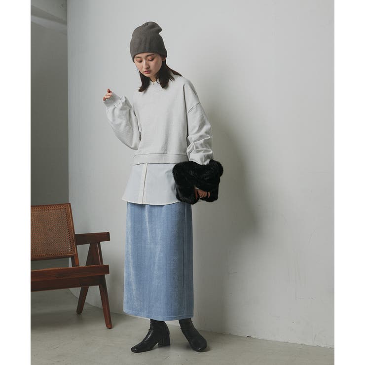 フェイクファーハンドバッグ | ad thie | 詳細画像7 