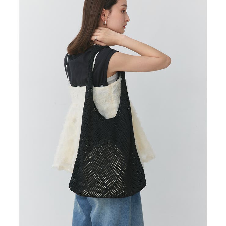 カラフルニットトートバッグ | ad thie | 詳細画像10 