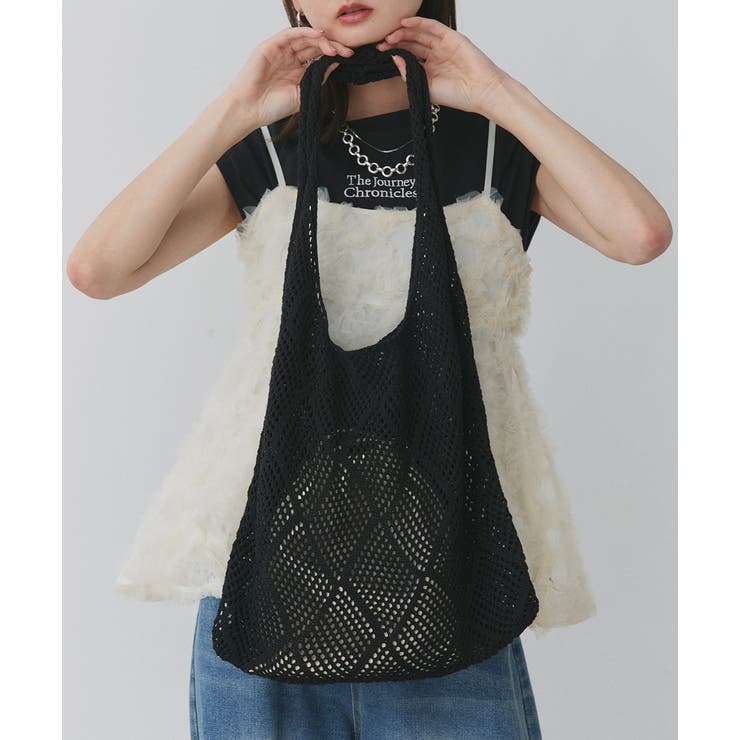 カラフルニットトートバッグ | ad thie | 詳細画像11 