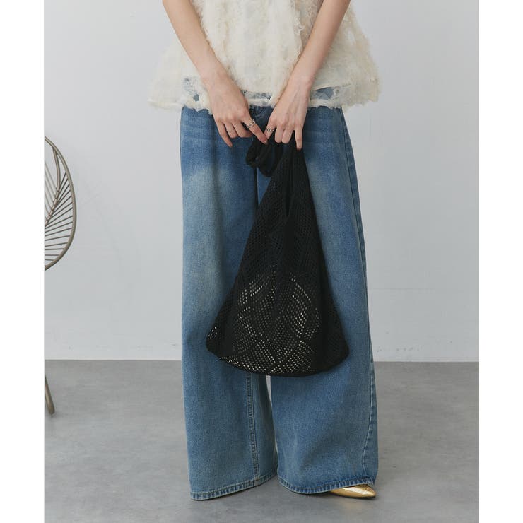 カラフルニットトートバッグ | ad thie | 詳細画像12 