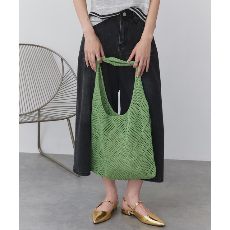 カラフルニットトートバッグ | ad thie | 詳細画像25 