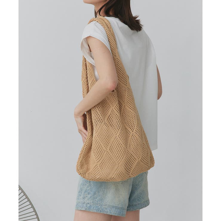 カラフルニットトートバッグ | ad thie | 詳細画像28 