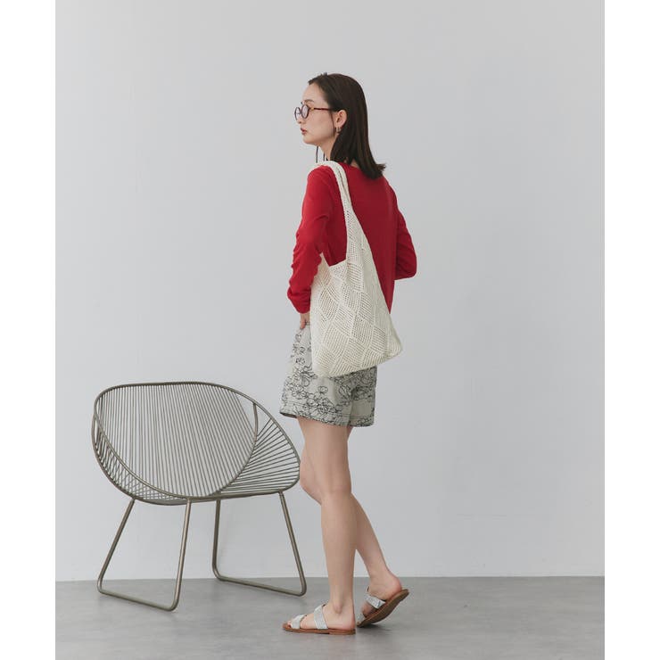 カラフルニットトートバッグ | ad thie | 詳細画像3 