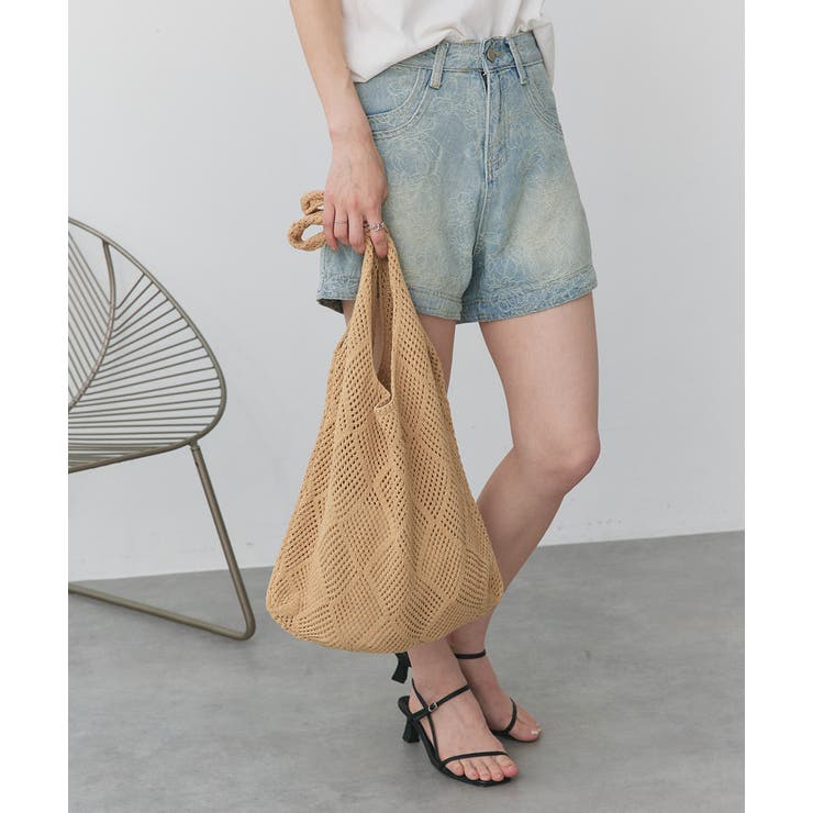 カラフルニットトートバッグ | ad thie | 詳細画像30 