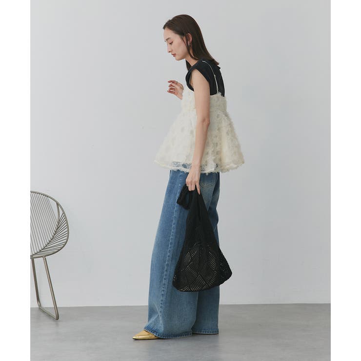 カラフルニットトートバッグ | ad thie | 詳細画像8 