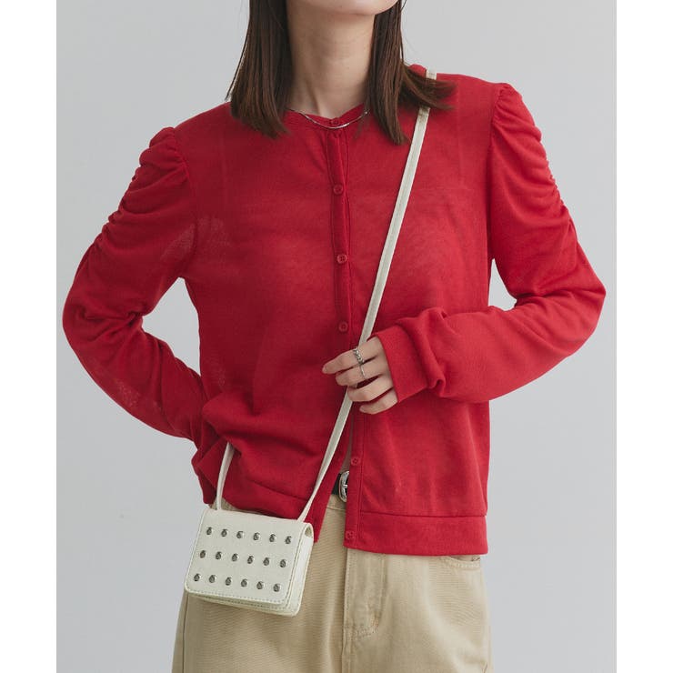 スタッズデザインミニショルダーバッグ | ad thie | 詳細画像6 