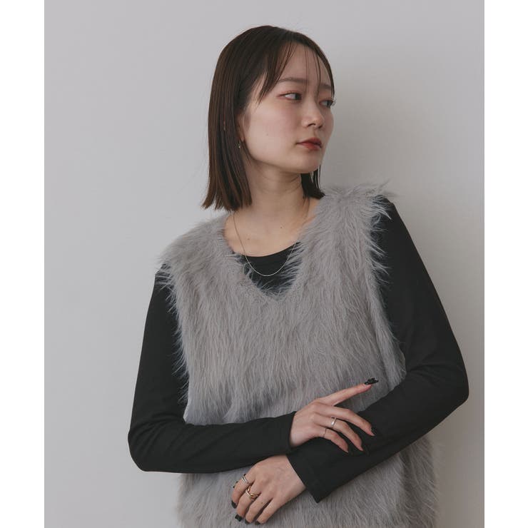 【2025AW新作】起毛クルーネックインナーカットソー | ad thie | 詳細画像12 