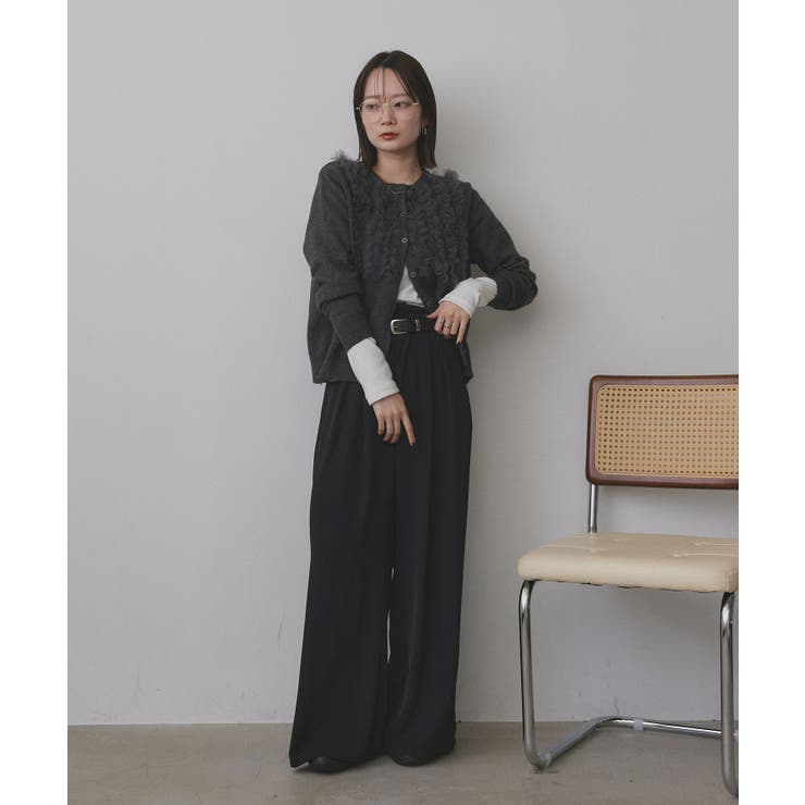 【2025AW新作】起毛クルーネックインナーカットソー | ad thie | 詳細画像2 