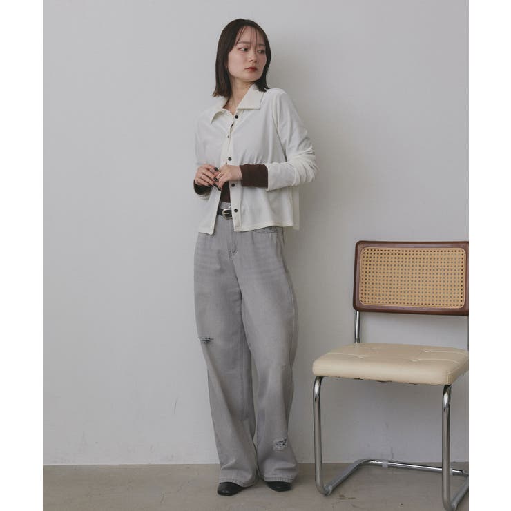 【2025AW新作】起毛クルーネックインナーカットソー | ad thie | 詳細画像22 