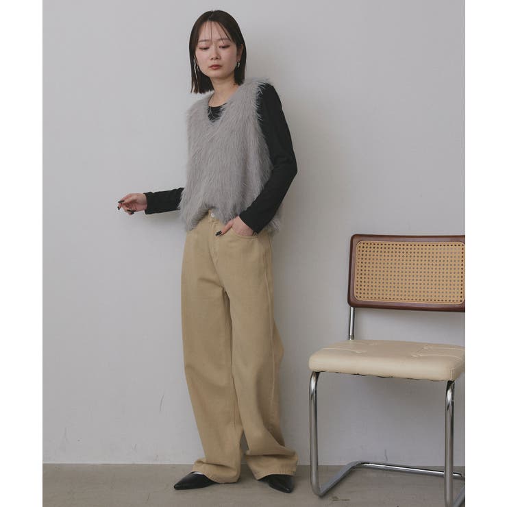 【2025AW新作】起毛クルーネックインナーカットソー | ad thie | 詳細画像9 