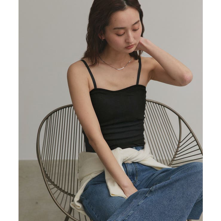 カップ付き起毛キャミソール | ad thie | 詳細画像13 