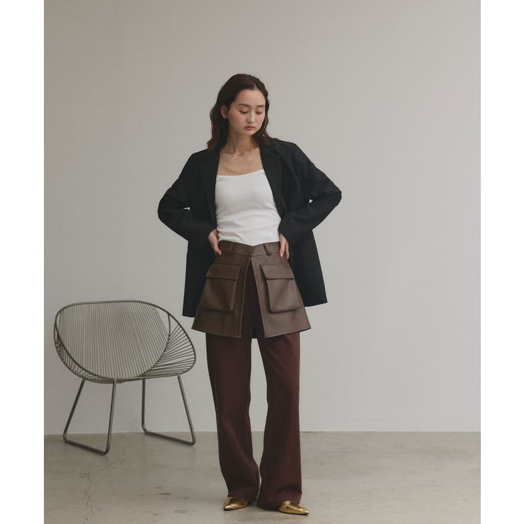 カップ付き起毛キャミソール | ad thie | 詳細画像2 