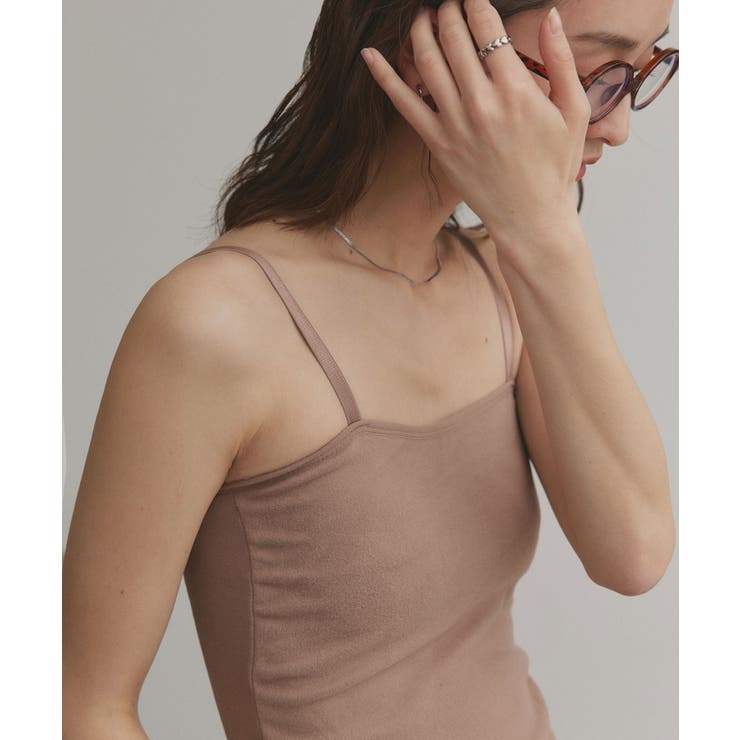 カップ付き起毛キャミソール | ad thie | 詳細画像20 