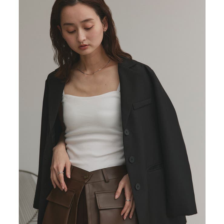 カップ付き起毛キャミソール | ad thie | 詳細画像3 