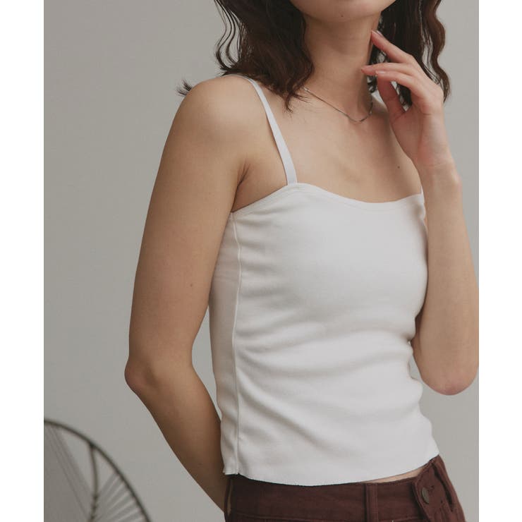 カップ付き起毛キャミソール | ad thie | 詳細画像4 