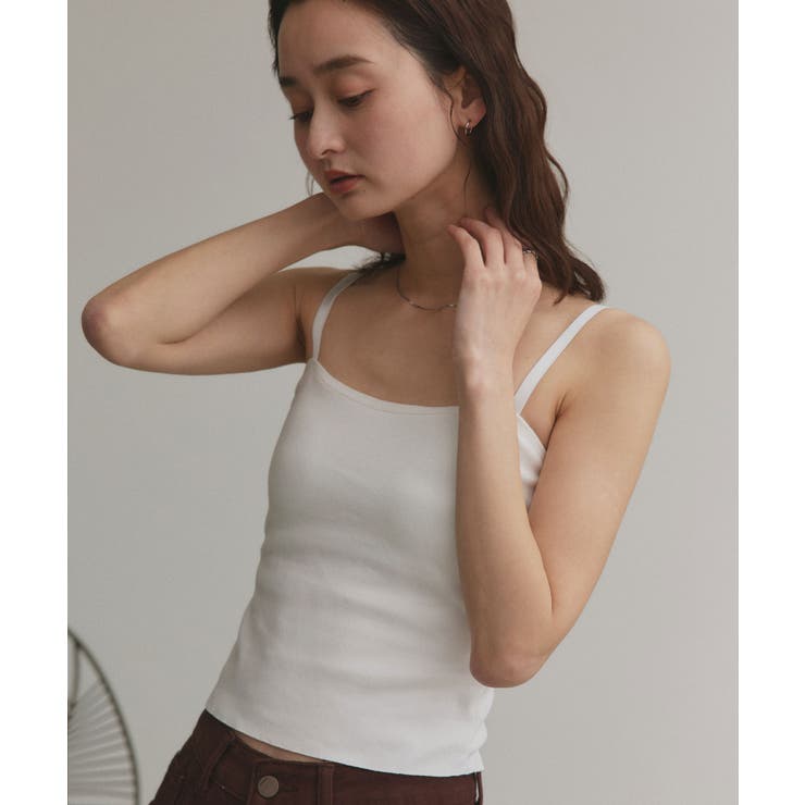 カップ付き起毛キャミソール | ad thie | 詳細画像5 