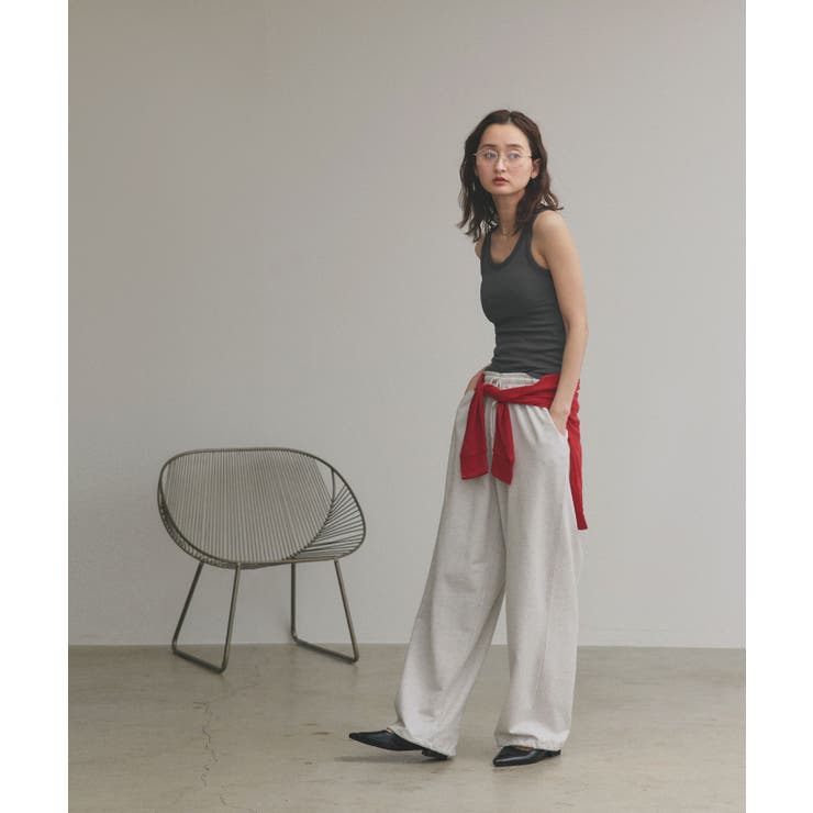 裏起毛リブタンクトップ | ad thie | 詳細画像11 