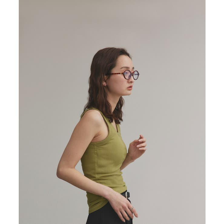 裏起毛リブタンクトップ | ad thie | 詳細画像27 