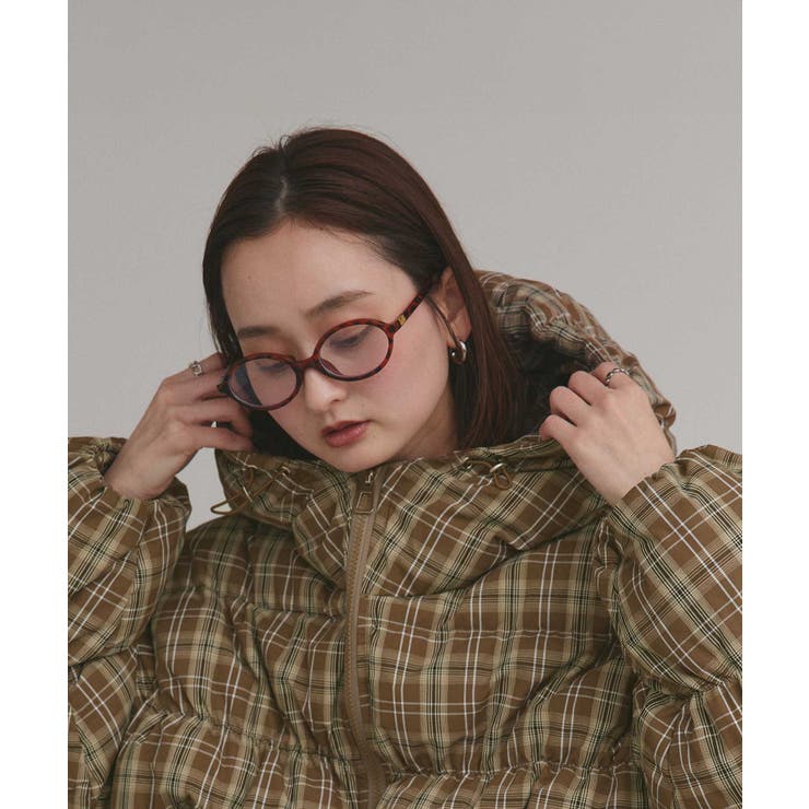 【2025AW新作】チェックダウンジャケット | ad thie | 詳細画像29 