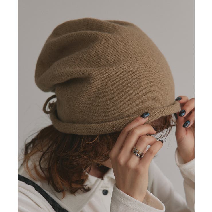 ルーズフィットニットビーニー | ad thie | 詳細画像10 