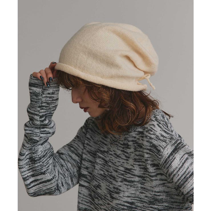 ルーズフィットニットビーニー | ad thie | 詳細画像4 