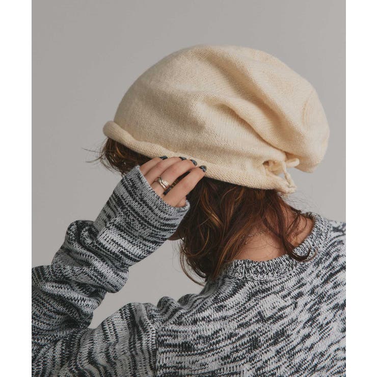 ルーズフィットニットビーニー | ad thie | 詳細画像5 