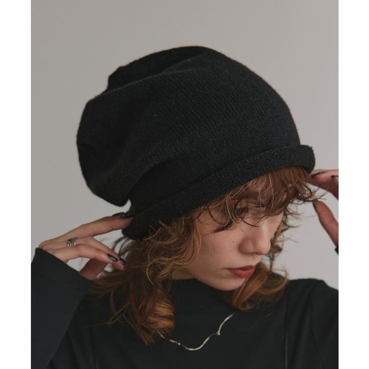 ルーズフィットニットビーニー | ad thie | 詳細画像7 