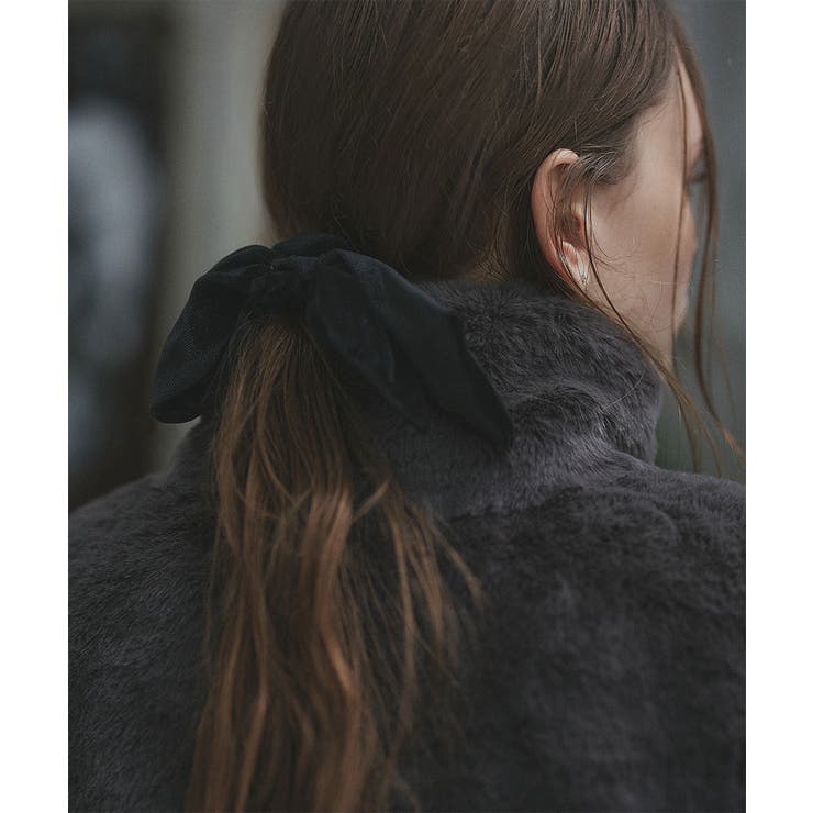 【2025AW新作】ベロアリボンシュシュ | ad thie | 詳細画像2 