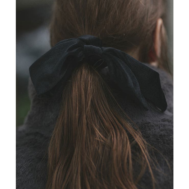 【2025AW新作】ベロアリボンシュシュ | ad thie | 詳細画像3 