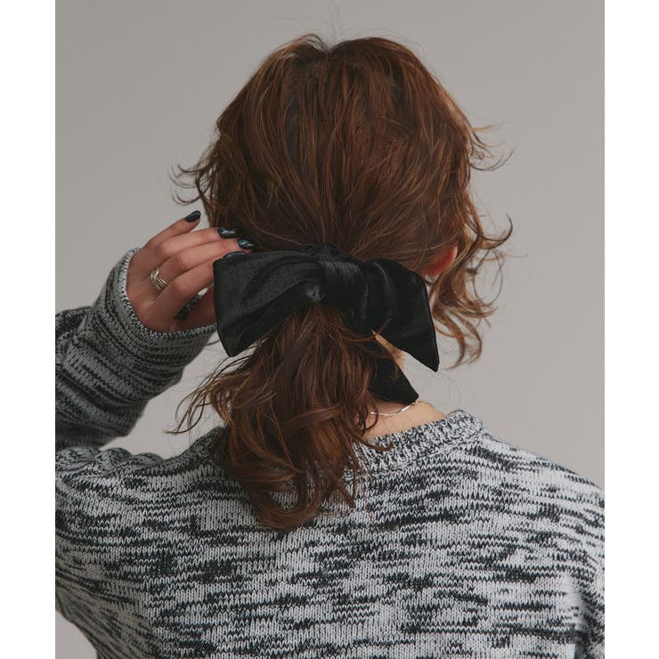 【2025AW新作】ベロアリボンシュシュ | ad thie | 詳細画像6 