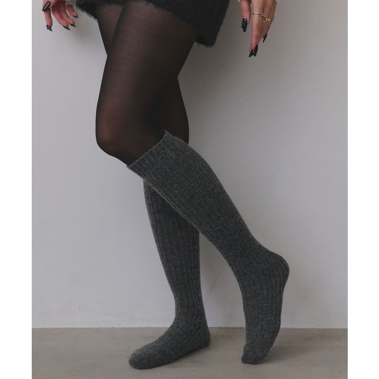 リブニットハイソックス | ad thie | 詳細画像18 