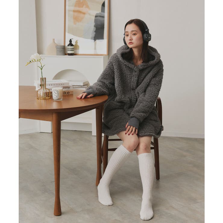 リブニットハイソックス | ad thie | 詳細画像2 