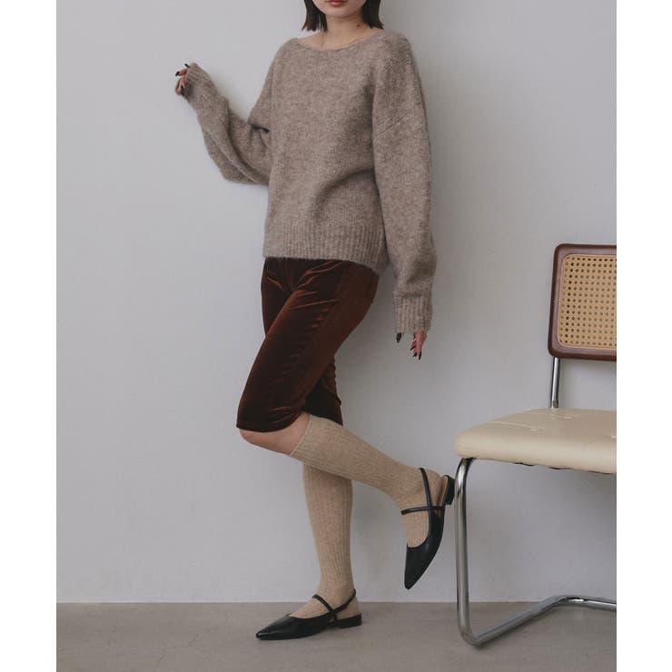 リブニットハイソックス | ad thie | 詳細画像21 