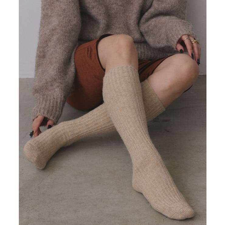 リブニットハイソックス | ad thie | 詳細画像24 