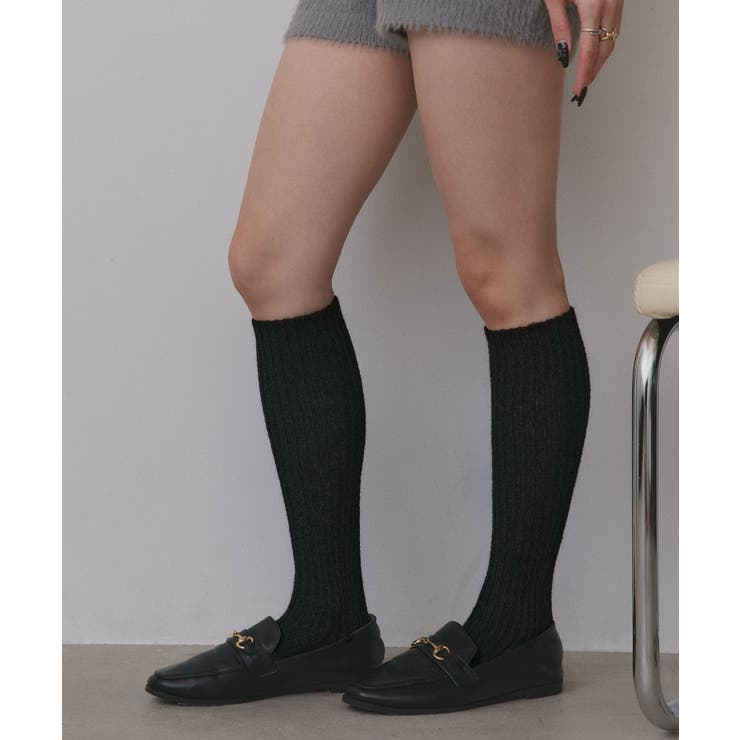 リブニットハイソックス | ad thie | 詳細画像7 