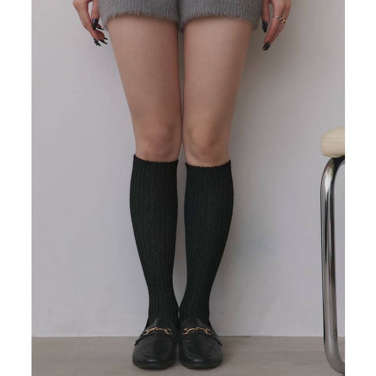 リブニットハイソックス | ad thie | 詳細画像8 