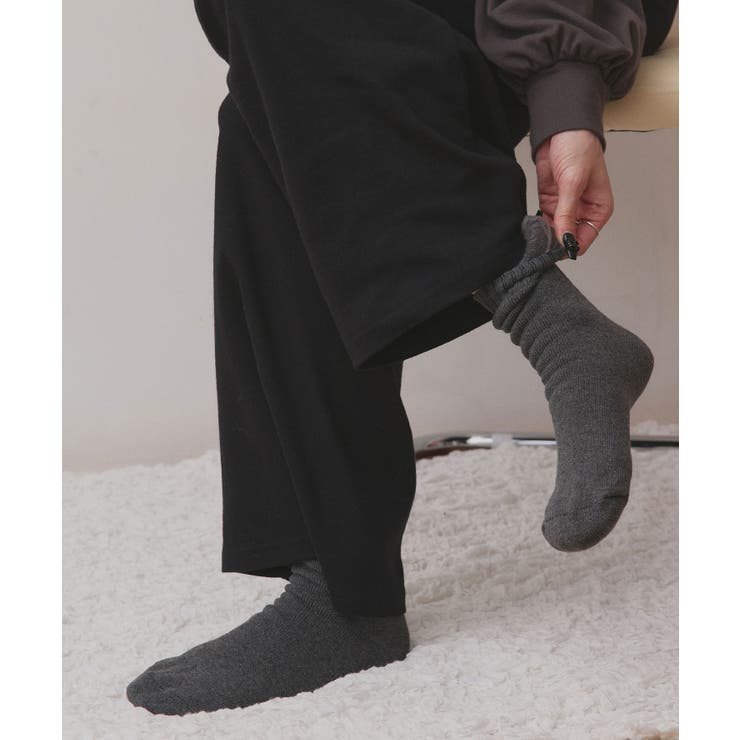 裏シャギークルーソックス | ad thie | 詳細画像7 