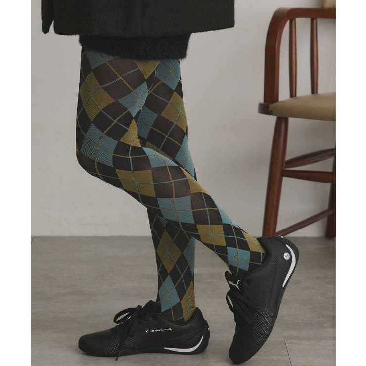 アーガイルタイツ | ad thie | 詳細画像14 