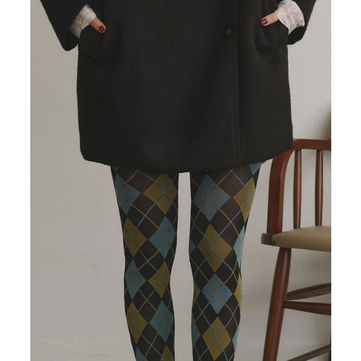 アーガイルタイツ | ad thie | 詳細画像20 