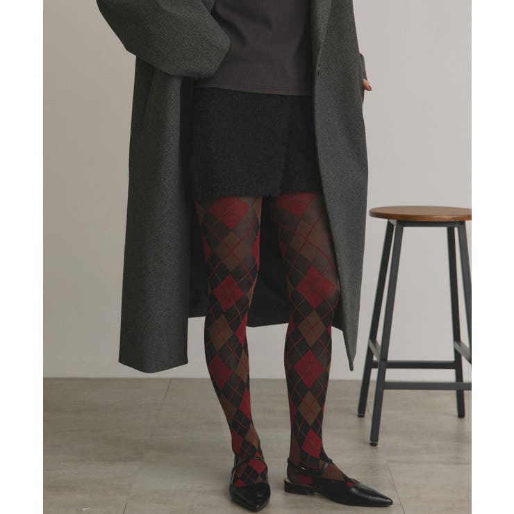 アーガイルタイツ | ad thie | 詳細画像8 