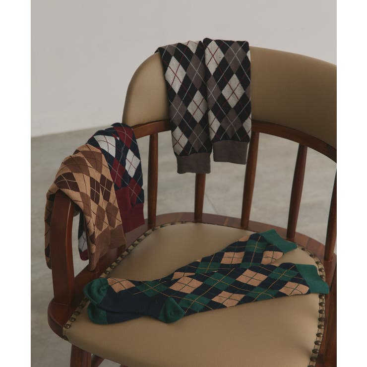 アーガイルハイソックス | ad thie | 詳細画像18 