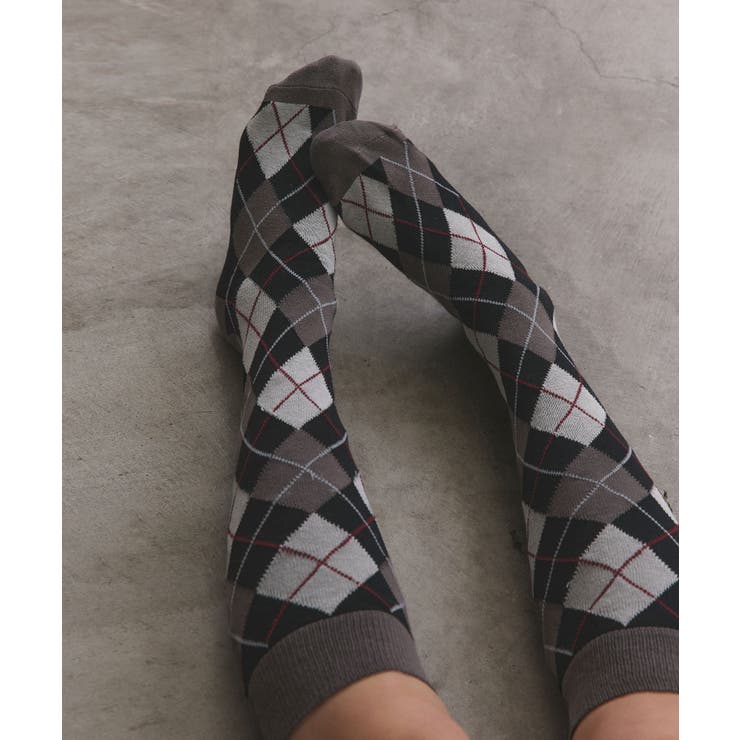 アーガイルハイソックス | ad thie | 詳細画像7 