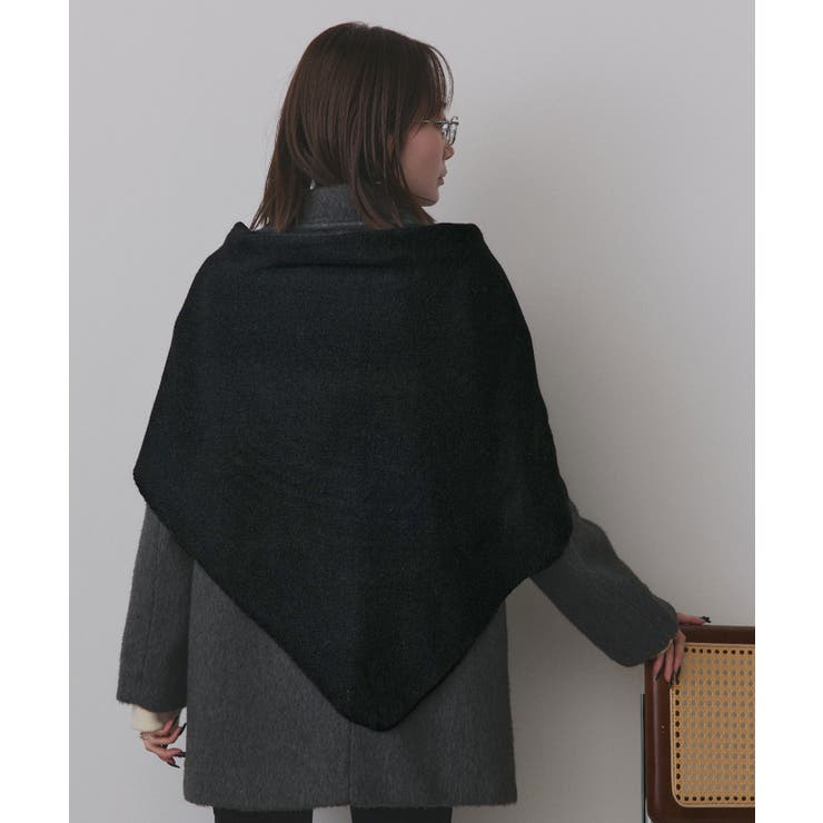 トライアングルニットストール | ad thie | 詳細画像10 